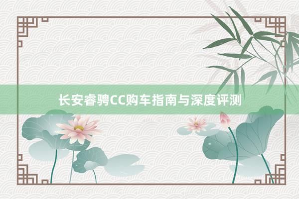 长安睿骋CC购车指南与深度评测